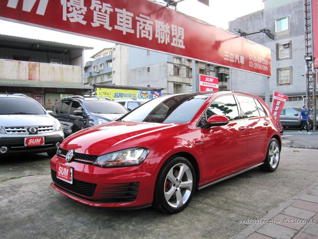 Volkswagen 福斯 Golf GTI 式樣 只跑5萬公里 原廠保養 認證車 歡迎賞車