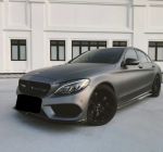 全車包膜 閥門 C300 AMG 全景...