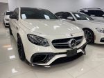 FB:華納汽車 E63AMG 碳纖維套...