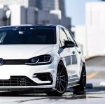 Golf 280TSI 霸氣外觀 改裝鋁圈 前後下擾流 中尾段四出排氣管 全額貸