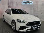 總代理 23年 C43 AMG  4MATIC 選配33萬 保固中 僅跑2千公里