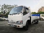 【超長軸14.5尺 HINO 提升五噸載重】可客製化升降尾門及帆布鐵架 歡迎試車