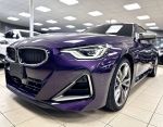 汎德總代理 2024年式 M240i Coupe 原漆原鈑件 里程11000公里