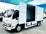 自排 正五噸 HINO小車牌 高廂三面大開 四芯升降尾門 原廠影音螢幕 可全貸