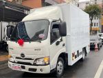 (僅跑8千)2024年日野/正五噸/加長12呎/加高箱/遙控四呎半尾門/新車保固