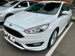 元富汽車推薦2018年出廠 FOCUS S頂級運動版 5D 白色 原廠保養