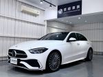 【德總車業】C300 AMG 4傳 全景 真皮加熱椅 抬顯 數位頭燈 滿配低哩程