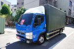 (只跑1萬多.自排車.附5尺半4軸升降尾門) 2022年 堅達14尺貨車 / 全
