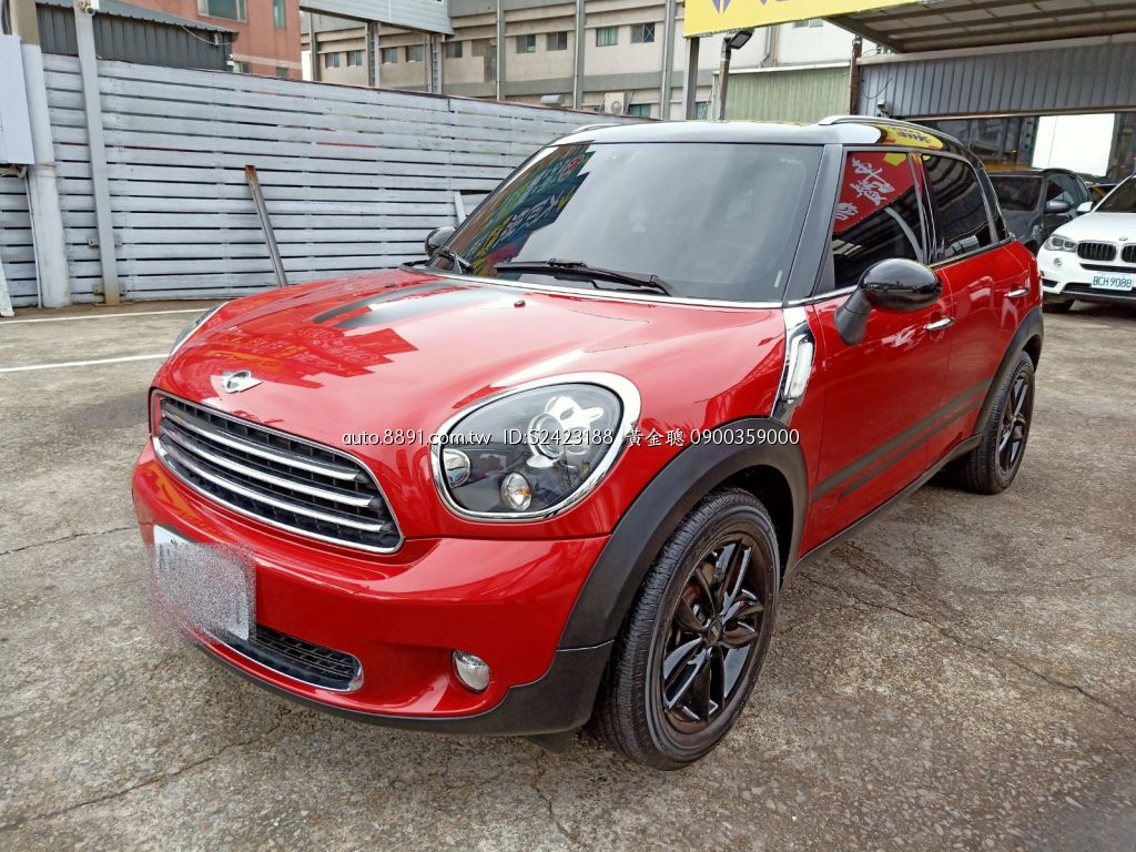 Mini/迷你 Countryman-雙魚眼 hid 頭燈 定速 17吋鋁圈 認證車 可超貸