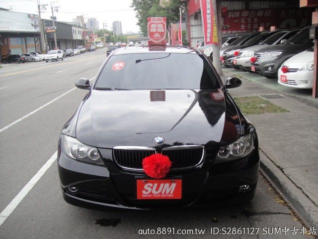 06 Bmw 3i 2 0 黑 多功能10 25吋懸浮式安卓機 車極美 中古車價格 圖片 配備 說明 81汽車