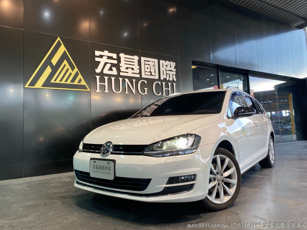 Volkswagen/福斯 Golf Variant-福斯 VARIANT LED頭燈 倒車顯影 Keyless-GO 多功能方向盤