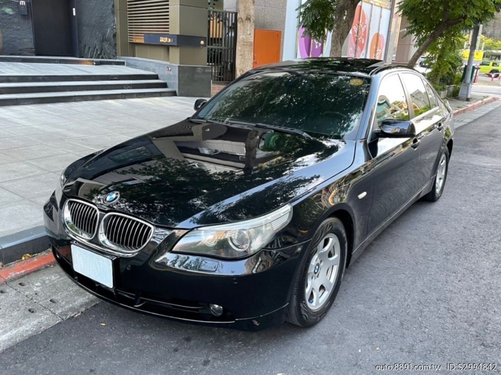 Bmw E60 523 女用正一手車全車原鈑件汎德總代理非水貨室內車庫車 中古車 二手車 價格 圖片 配備 說明 81汽車